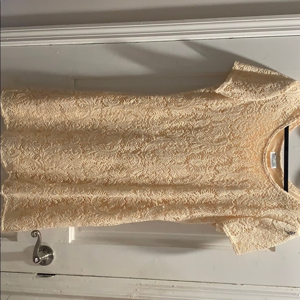 Off white lace dress
